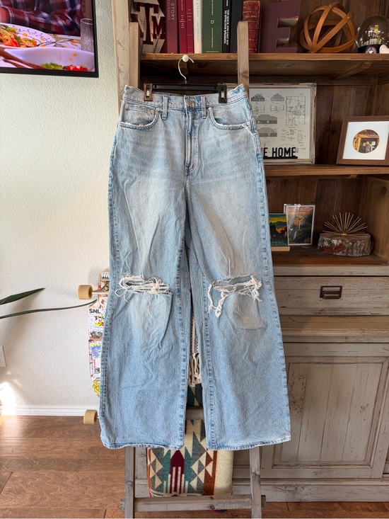 Madewell Denim - Madewell women’s super wide leg jeans size 28